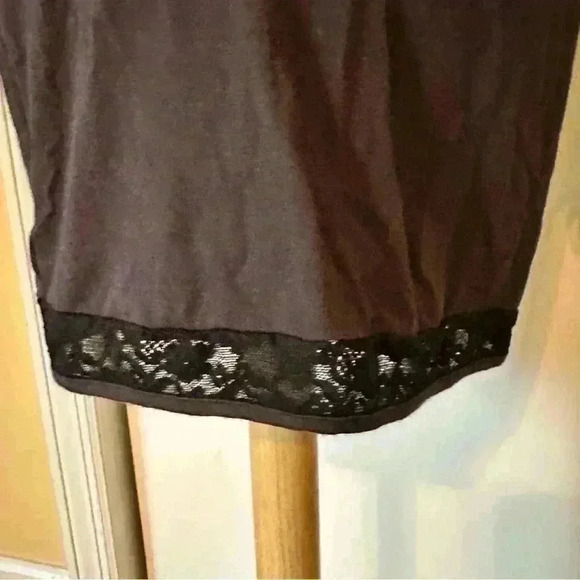 Free people intimately black lace fitted dress women XS - Picture 8 of 9